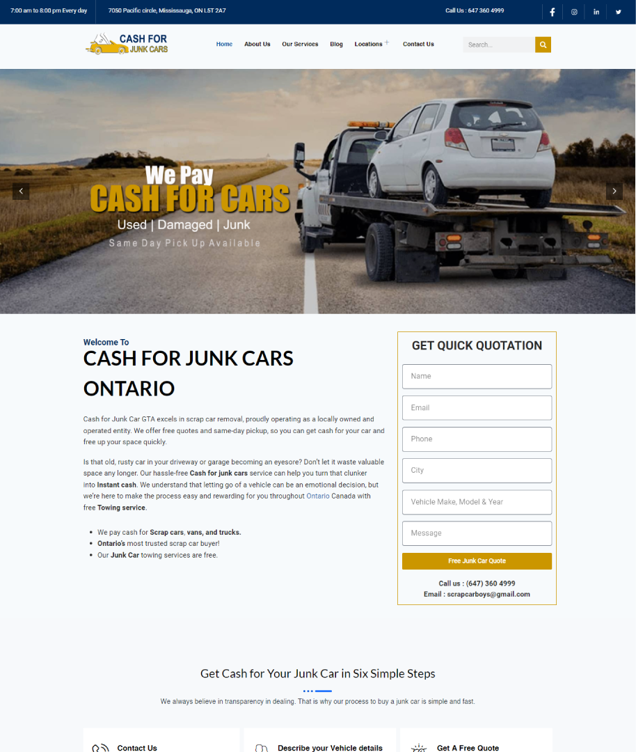 Cash For Junks Car